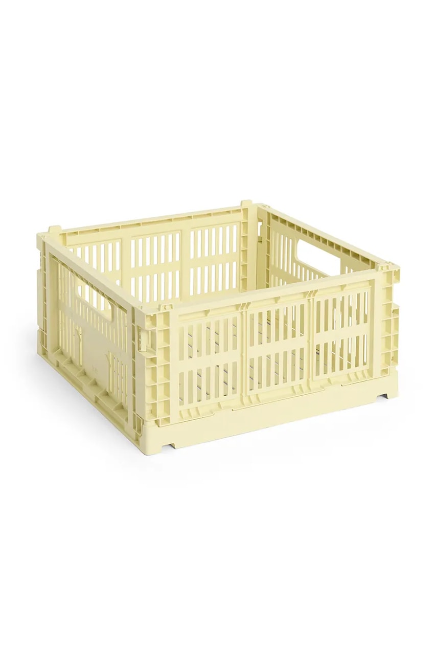 HAY cutie de depozitare Colour Crate M /14 x 26,5 x 34,5 cm culoarea galben