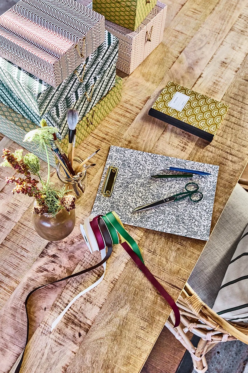 Κουτί αποθήκευσης House Doctor HDKeep 25 x 10 cm 2-pack χρώμα: πολύχρωμο φωτογραφία