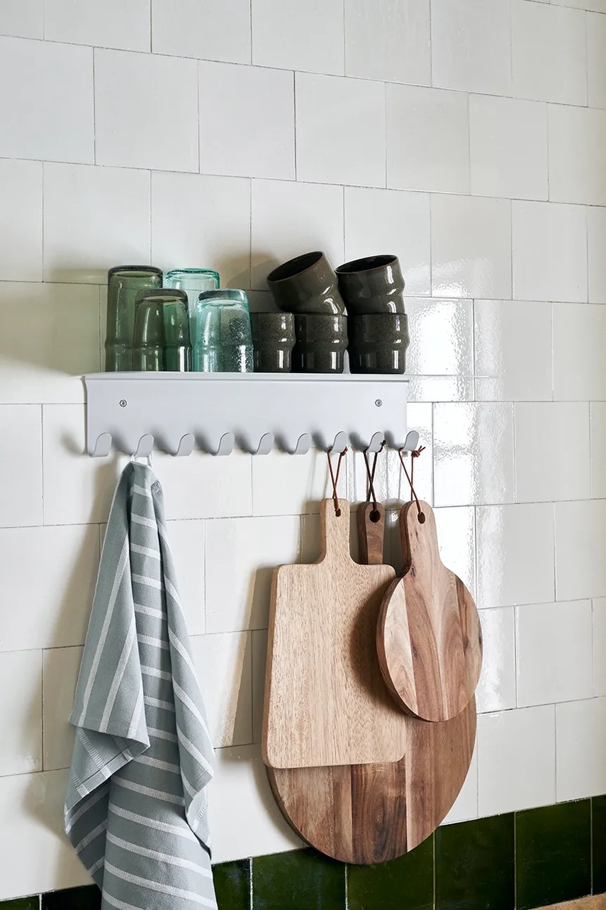 Κρεμάστρα τοίχου με ράφι House Doctor HDBook 18 x 60 cm φωτογραφία