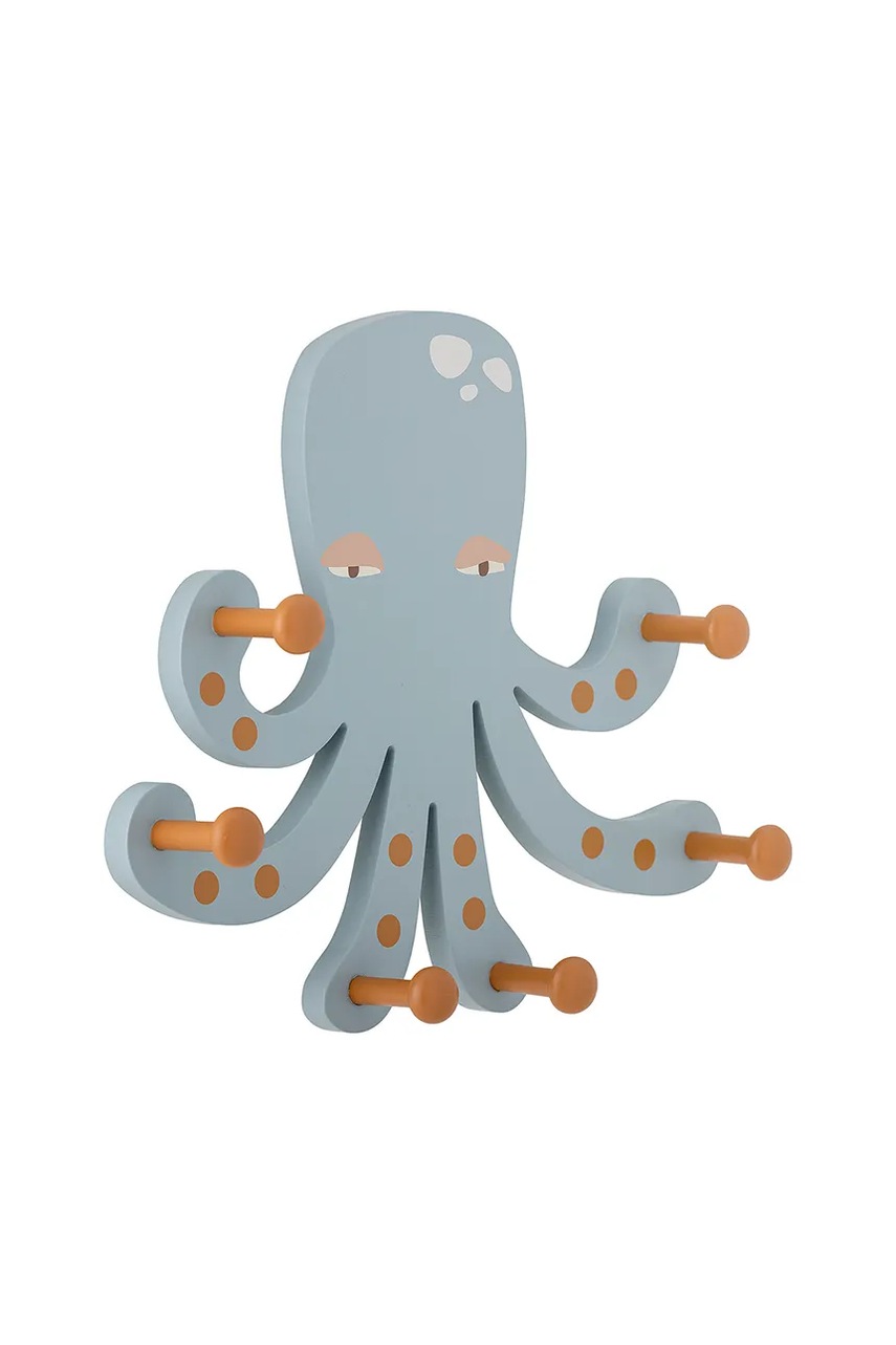 Κρεμάστρα τοίχου Bloomingville Oswall 30 x 26 x 6 cm χρώμα: μπλε φωτογραφία