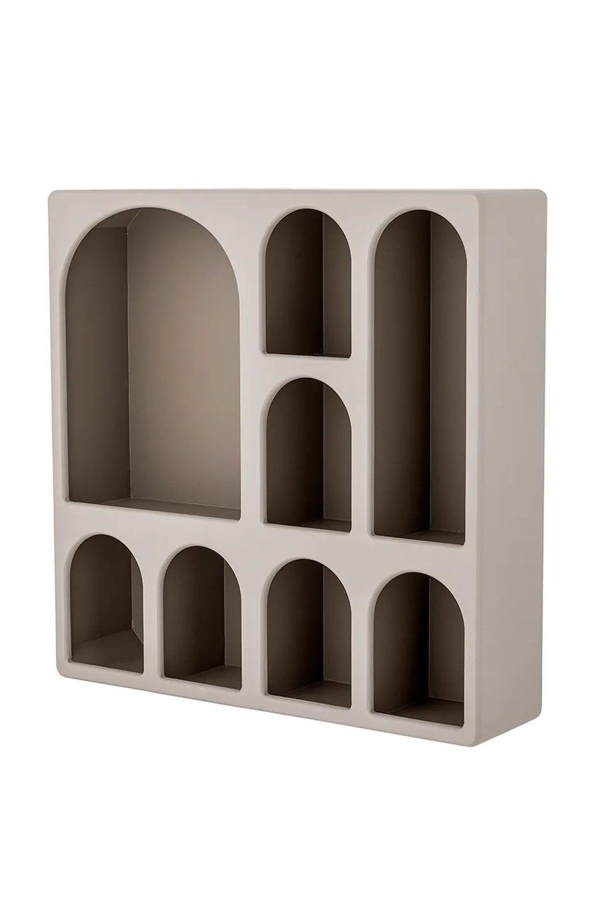 Ράφι τοίχου Bloomingville Graphia 48 x 48 x 12 cm χρώμα: καφέ φωτογραφία