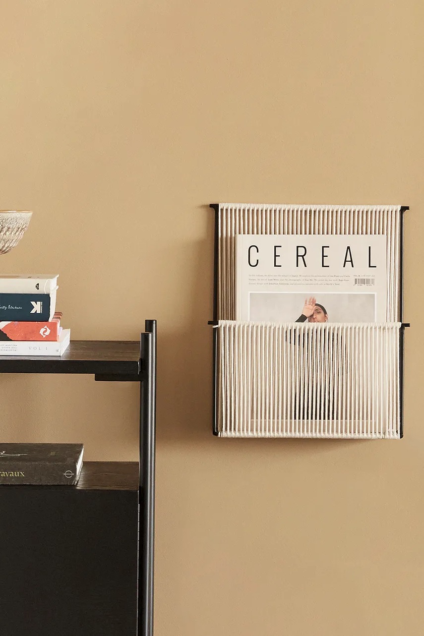 Κρεμαστό ράφι Hübsch String 28 x 5 x 32 cm φωτογραφία