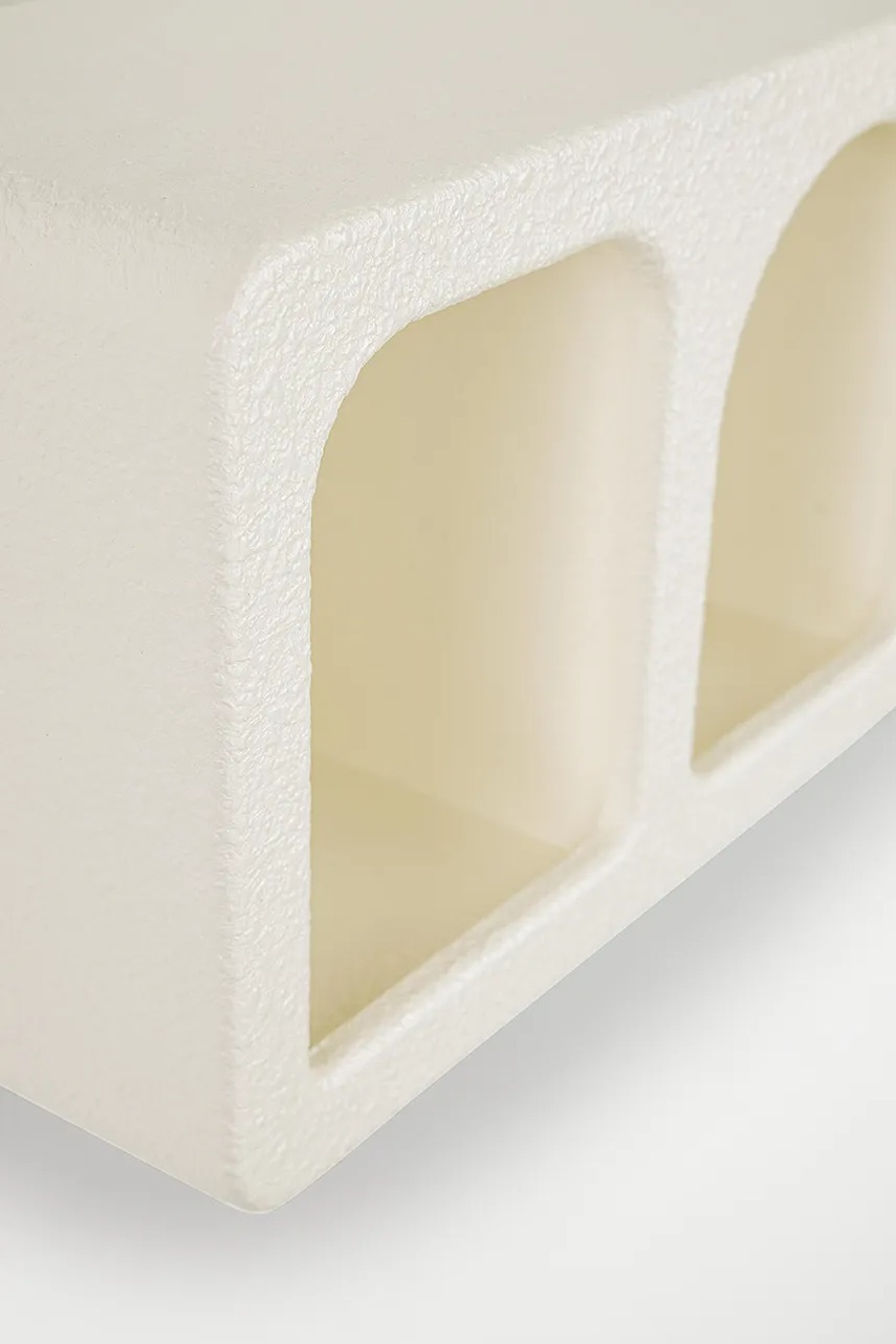 Το ράφι Bizzotto Creamy 60 x 15 x 20 cm χρώμα: μπεζ φωτογραφία