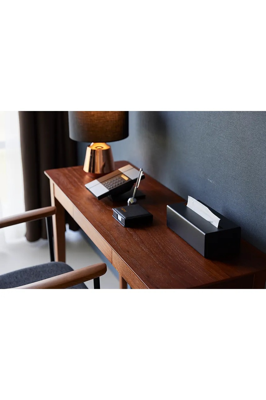 Κουτί για χαρτομάντηλα Yamazaki Tower 12,6 x 9,7 x 23,7 cm φωτογραφία