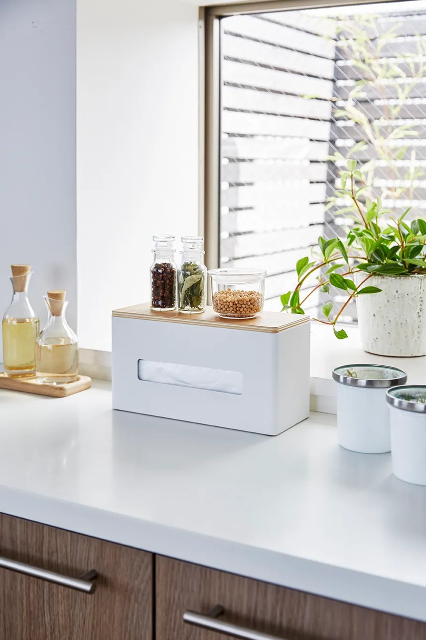 Κουτί για χαρτομάντηλα Yamazaki φωτογραφία