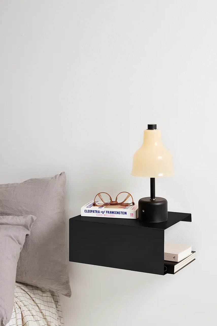 Ράφι τοίχου ReCollector BoxShelf 35 x 25 x 15 cm χρώμα: μαύρο φωτογραφία