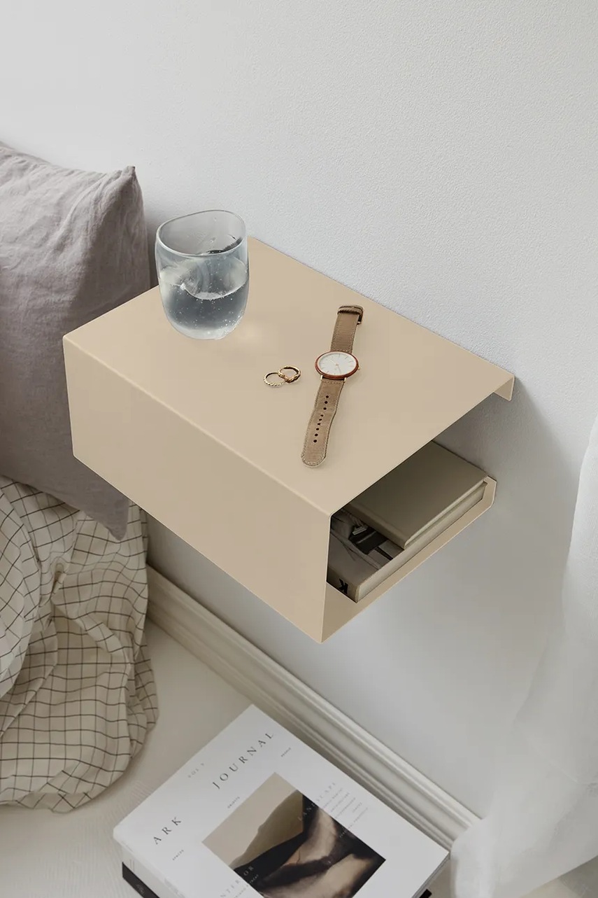 Ράφι τοίχου ReCollector BoxShelf 35 x 25 x 15 cm χρώμα: μπεζ φωτογραφία