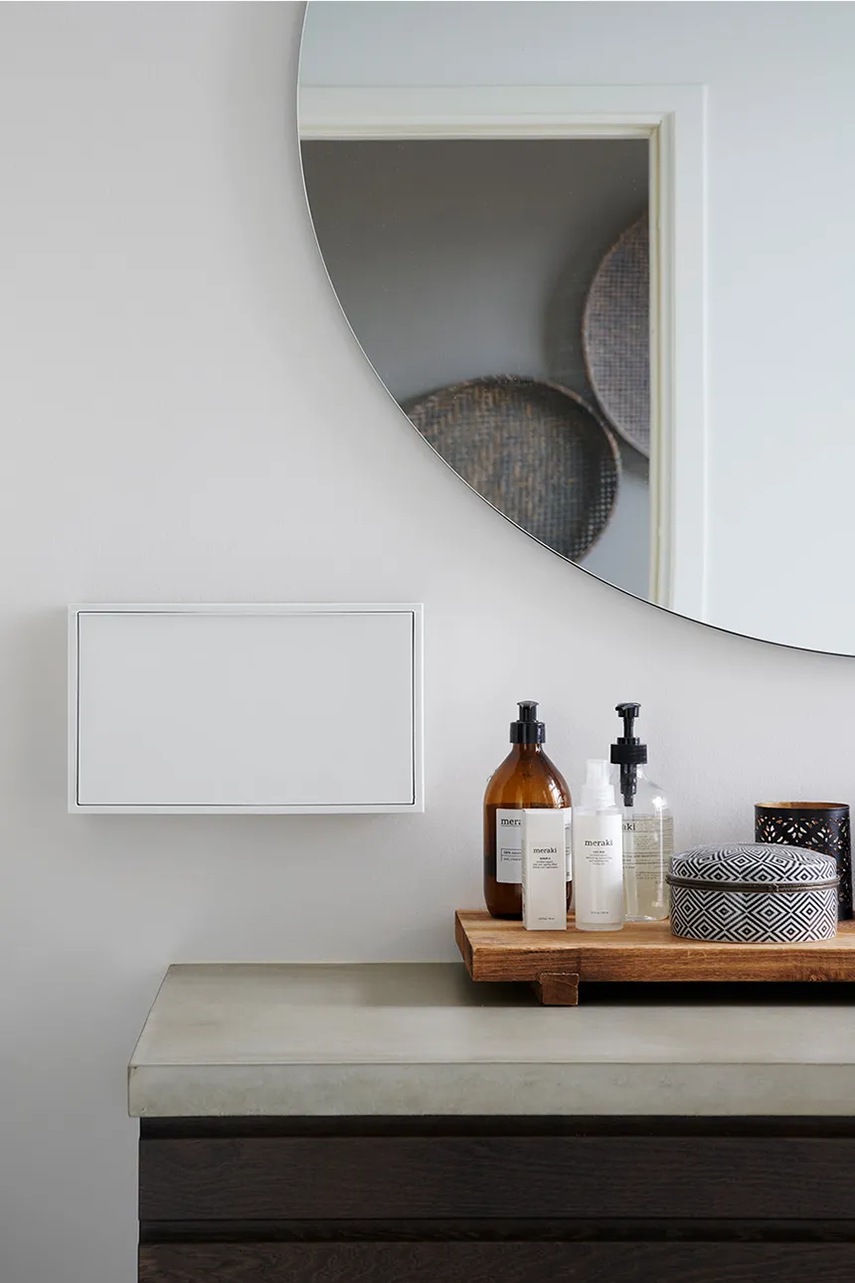 Ντουλάπι τοίχου ReCollector MiniBox 30 x 10 x 15 cm χρώμα: άσπρο φωτογραφία