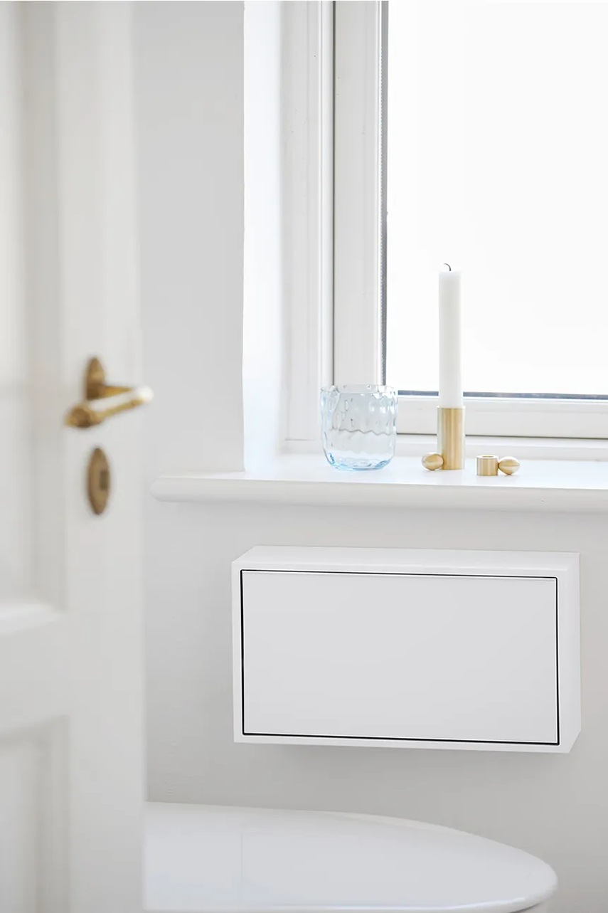 Ντουλάπι τοίχου ReCollector MiniBox 30 x 10 x 15 cm χρώμα: άσπρο φωτογραφία