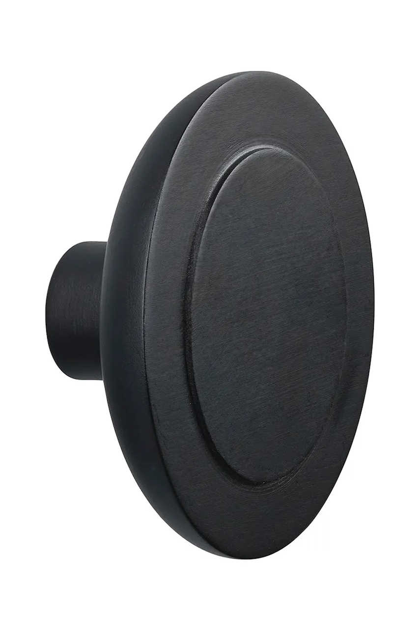 Zone Denmark cârlig de perete Sensu 10 x 4,5 cm culoarea negru