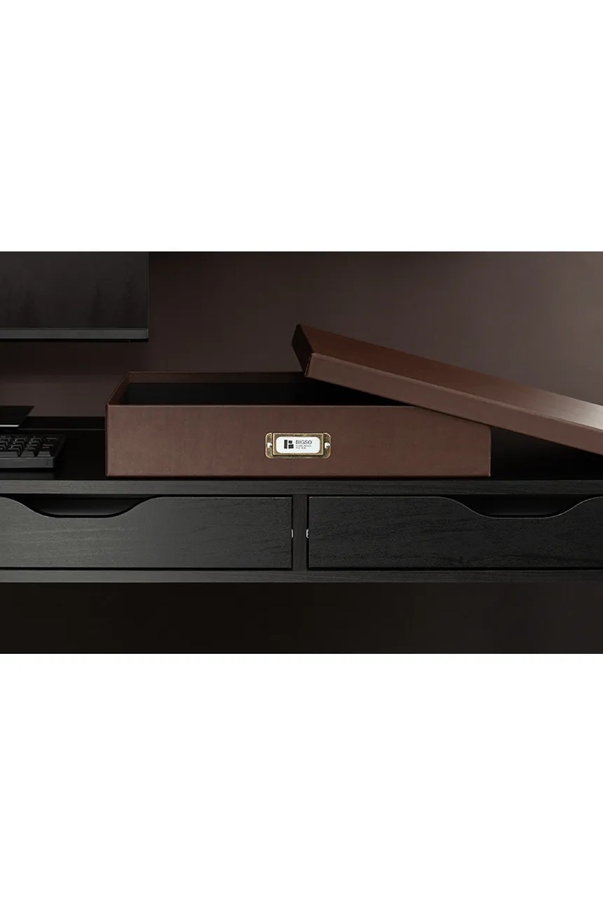 Κουτί αποθήκευσης Bigso Box of Sweden Sverker A3 43,5 x 31 x 8,5 cm φωτογραφία