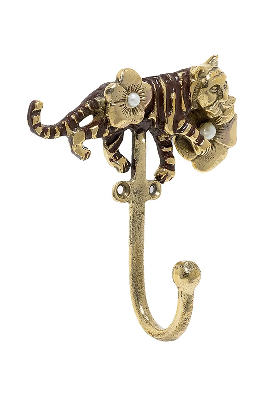 Doing Goods háček nástěnný mosazný 9 x 9 x 3,5 cm