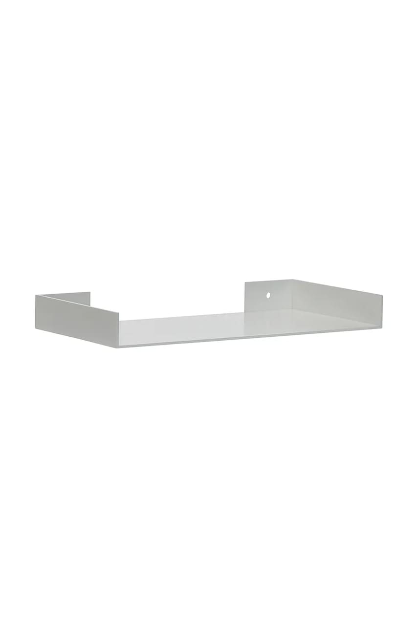 E-shop Hübsch polička nástěnná z kovu 30 x 15 x 3 cm
