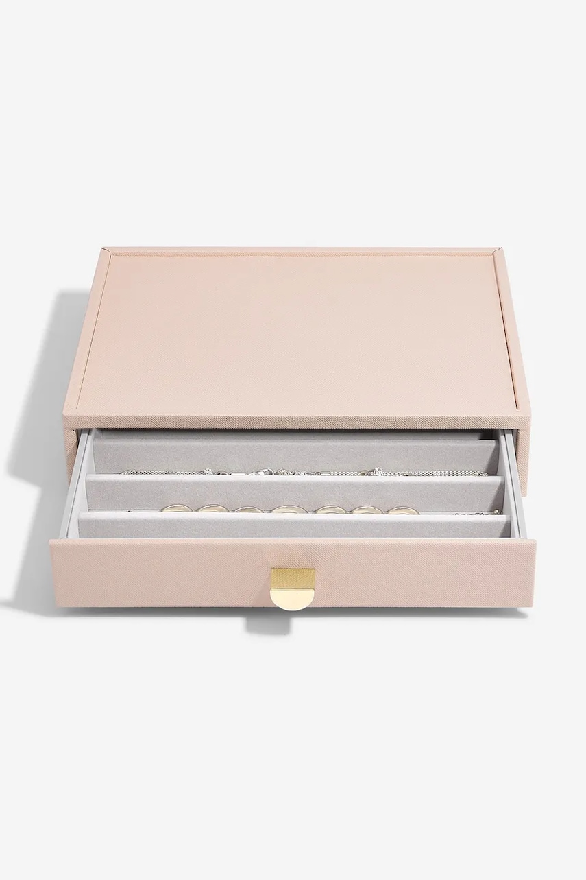 Stackers cutie de bijuterii 0 culoarea roz, 0 Stackers cutie de bijuterii 0 culoarea roz, 0