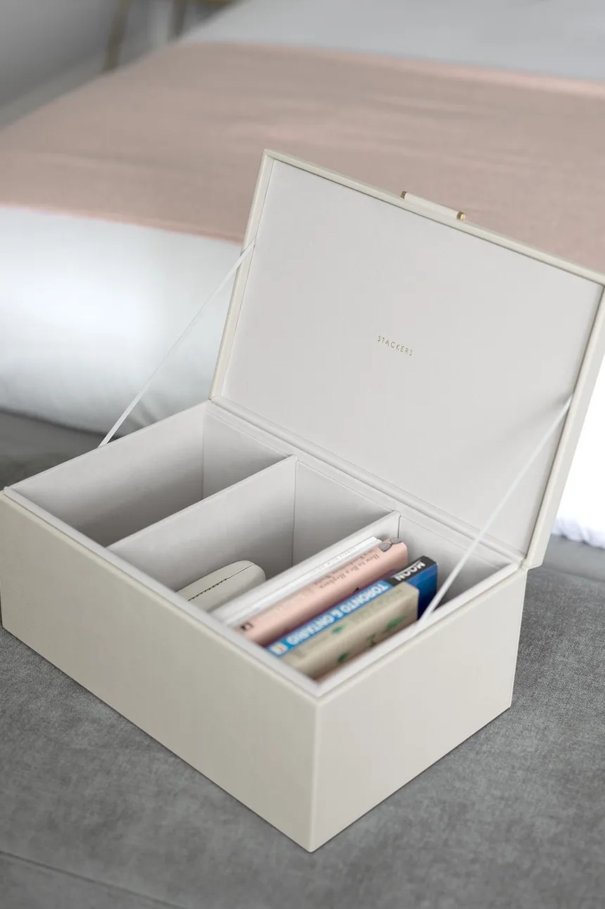 Κουτί αποθήκευσης Stackers χρώμα: μπεζ, 0 φωτογραφία