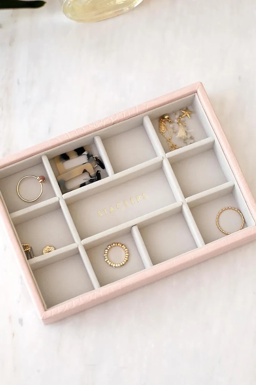 Οργανωτής κοσμημάτων Stackers χρώμα: ροζ, 0 φωτογραφία
