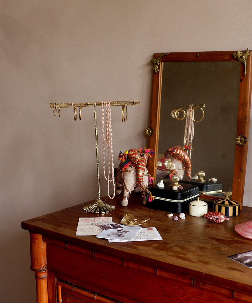 Θήκη για κοσμήματα Doing Goods Frida χρώμα: κίτρινο φωτογραφία