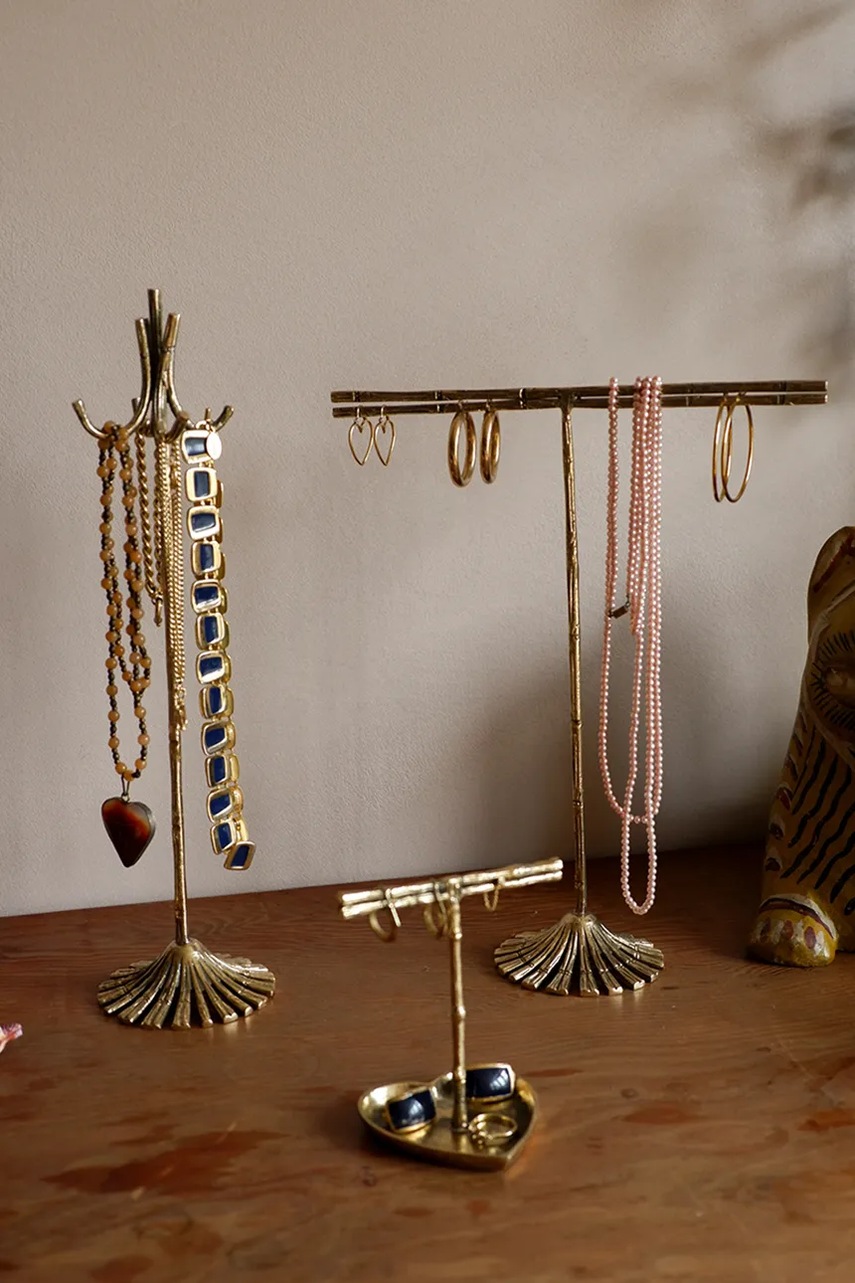 Θήκη για κοσμήματα Doing Goods Julia χρώμα: κίτρινο φωτογραφία