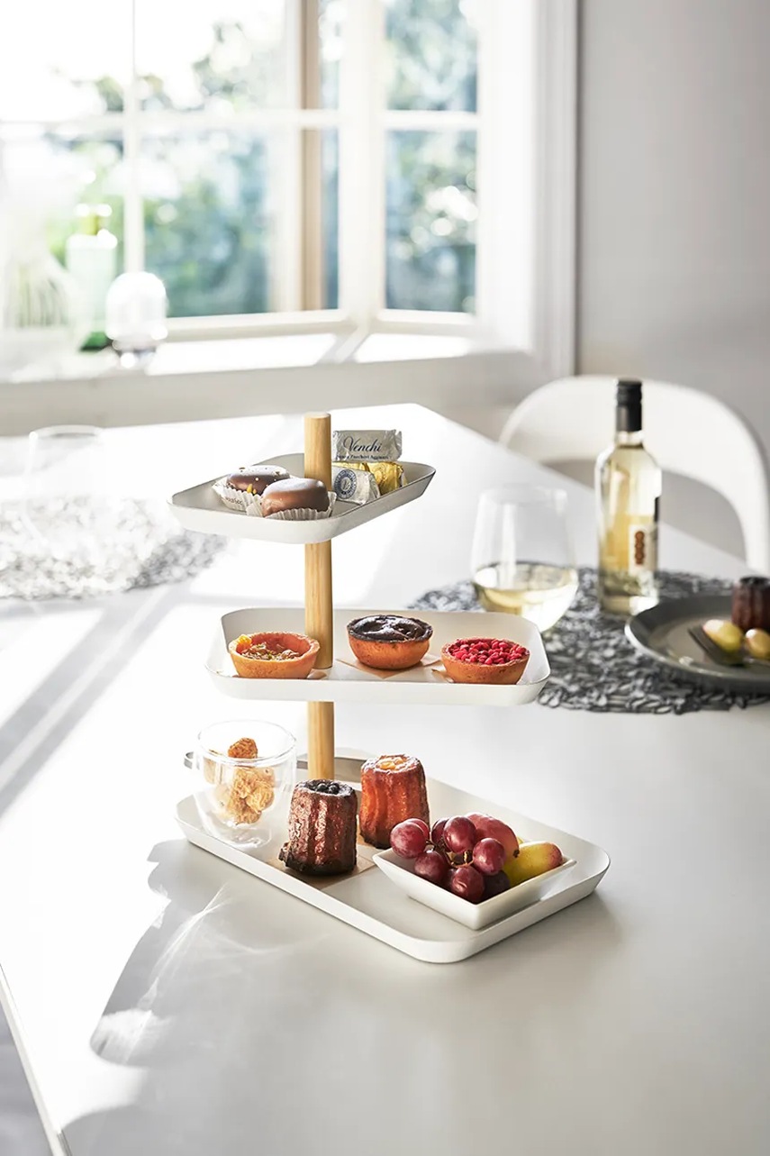 Θήκη για κοσμήματα Yamazaki Rin χρώμα: άσπρο φωτογραφία