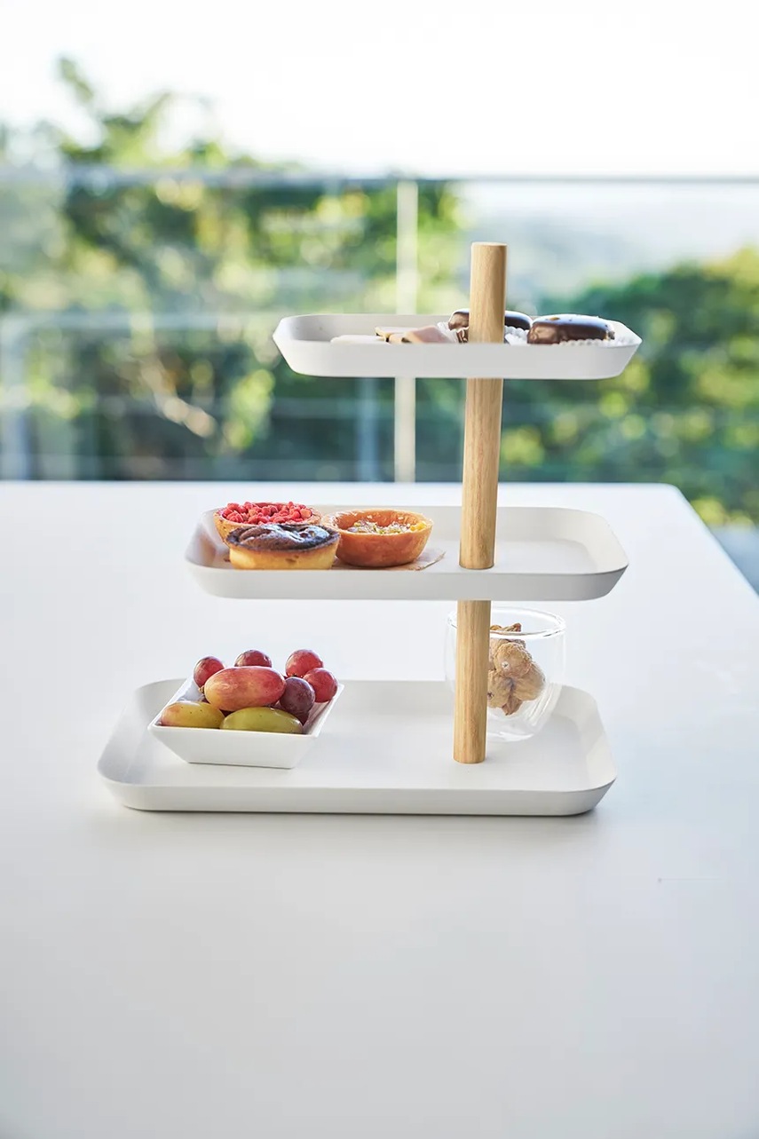 Θήκη για κοσμήματα Yamazaki Rin χρώμα: άσπρο φωτογραφία