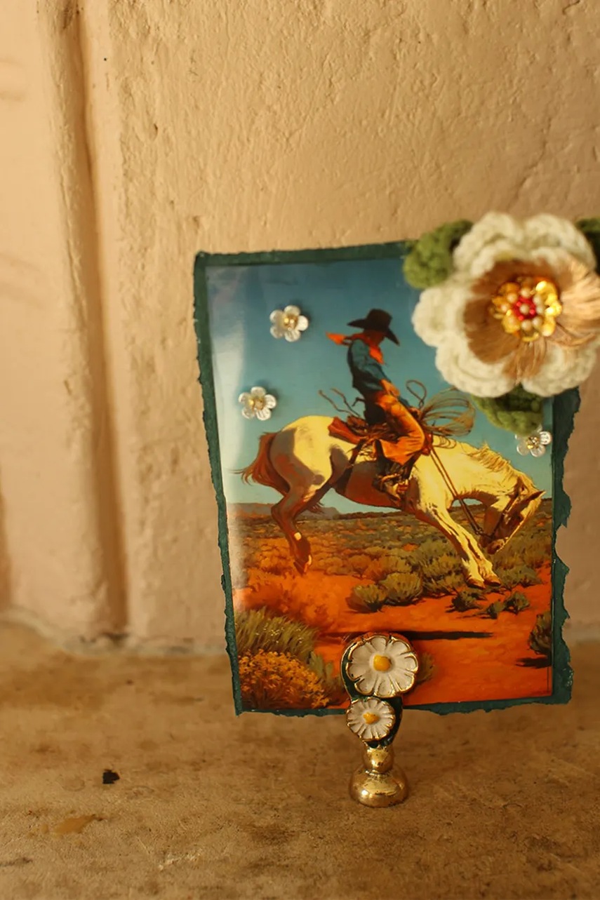 Θήκες για ευχετήριες κάρτες Doing Goods Posy Card 6 x 2,7 x 2 cm 3-pack χρώμα: κίτρινο φωτογραφία