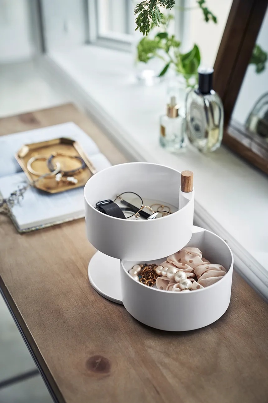 Οργανωτής κοσμημάτων Yamazaki Tosca 14,5 x 15,5 cm φωτογραφία