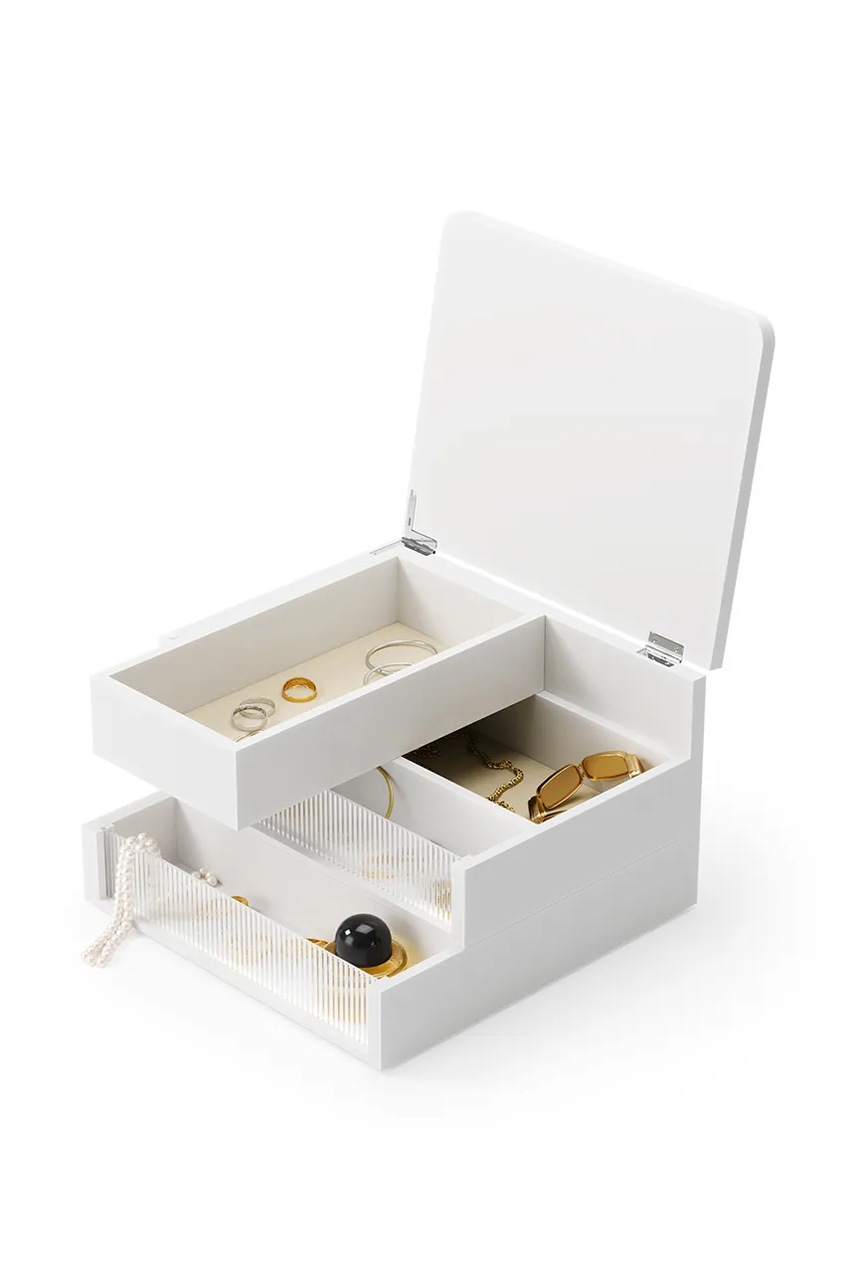 Umbra κουτί κοσμημάτων για αποθήκευση 24 x 24 x 15 cm φωτογραφία