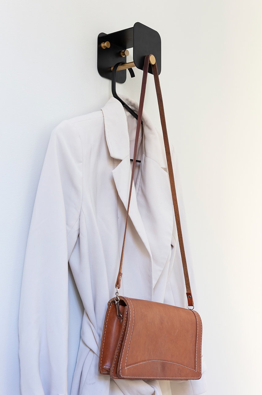 Umage κρεμάστρα τοίχου με ράφι Hang It There φωτογραφία