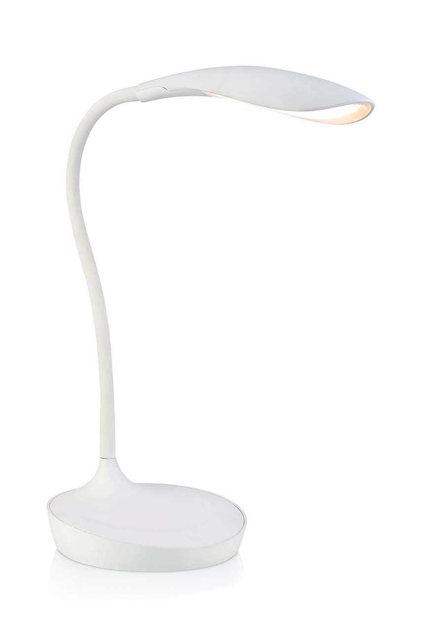 Led stolní lampa Markslöjd Swan - bílá - Plast
