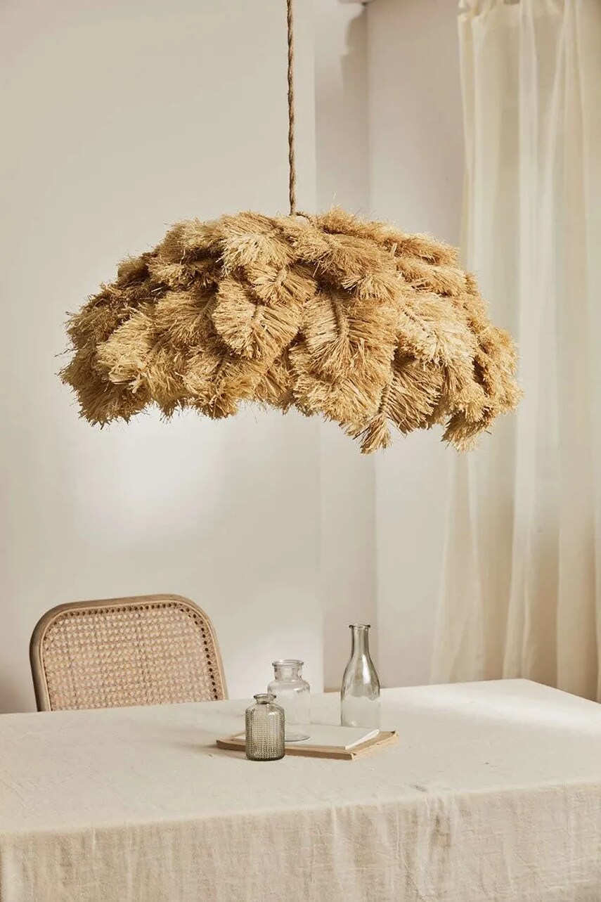 Calma House abajur Plum culoarea bej