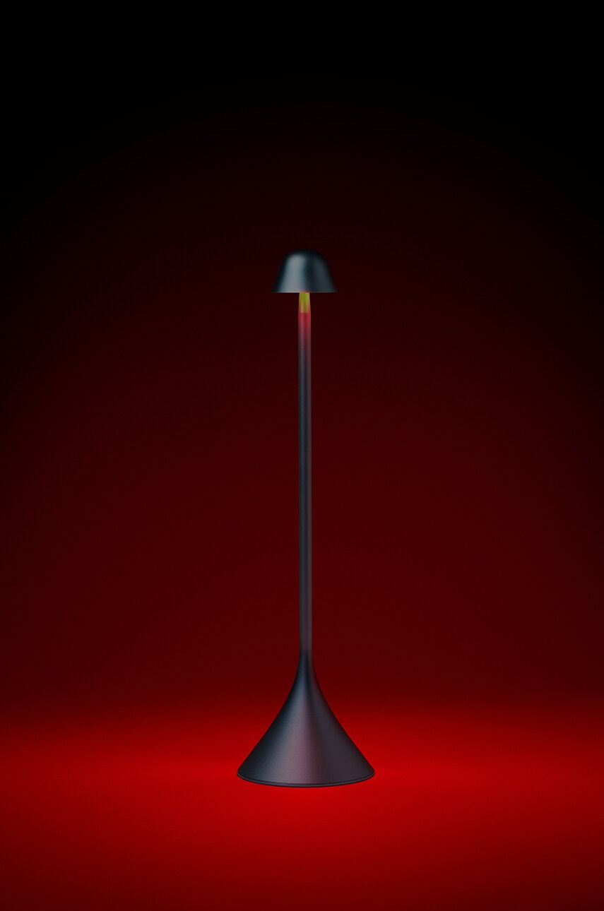 Επιτραπέζια λάμπα χωρίς καλώδιο Lexon Steli Bell φωτογραφία