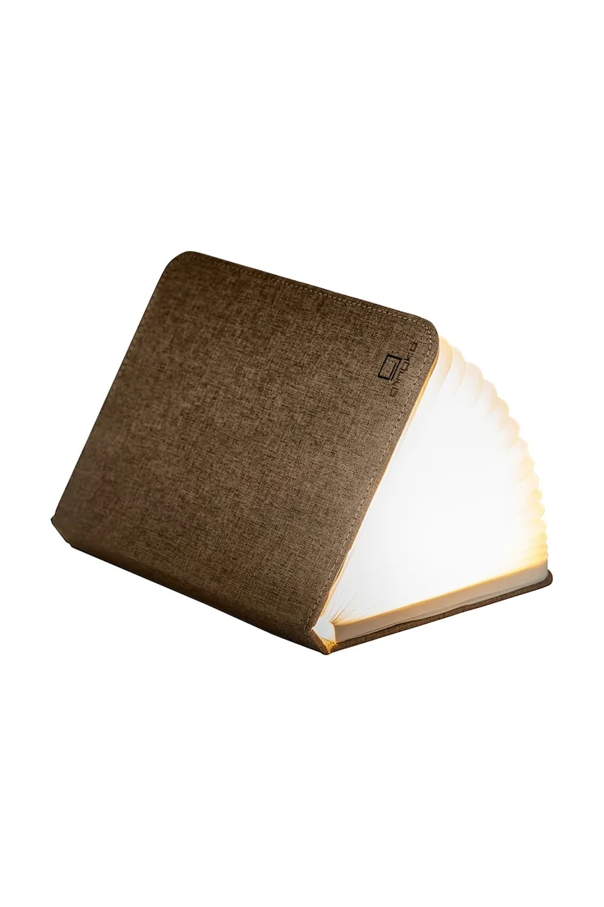 Gingko Design lampă led fără fir Mini Smart Book Light culoarea maro Gingko Design lampă led fără fir Mini Smart Book Light culoarea maro