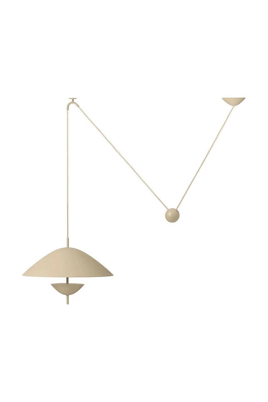 ferm LIVING lampă suspendată Lod culoarea bej