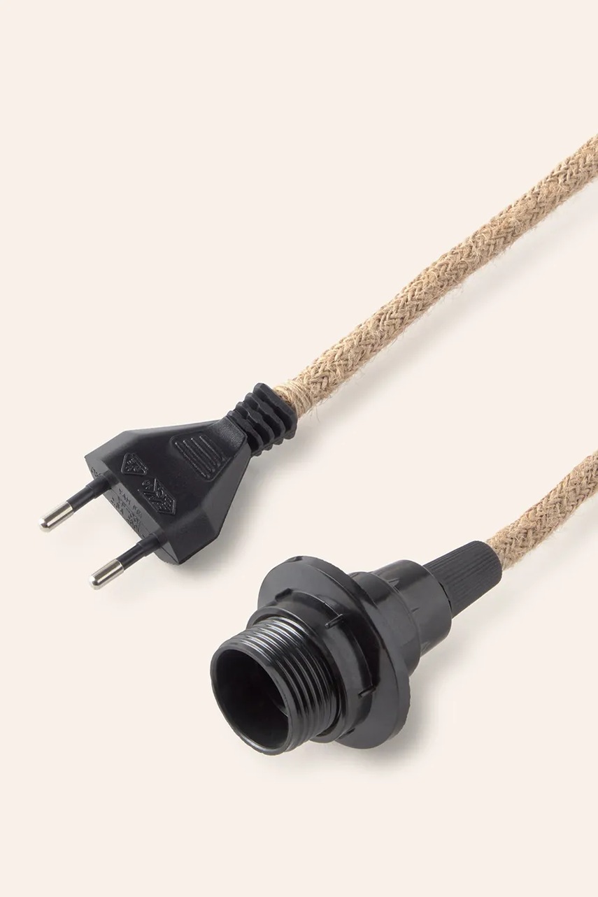 Καλώδιο με βύσμα λάμπας Calma House Cable E27 χρώμα: μπεζ φωτογραφία
