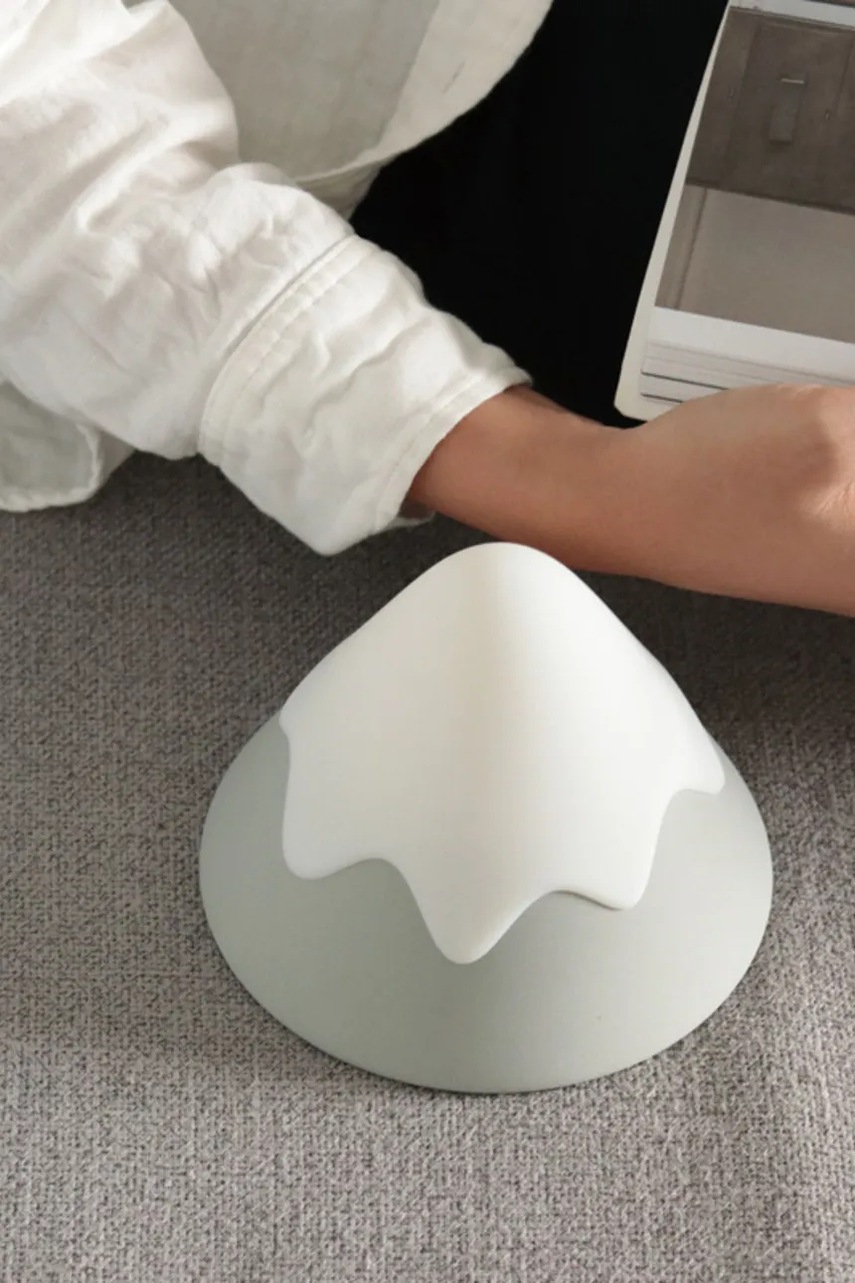 Ночная лампа led Helio Ferretti Mountain цвет белый