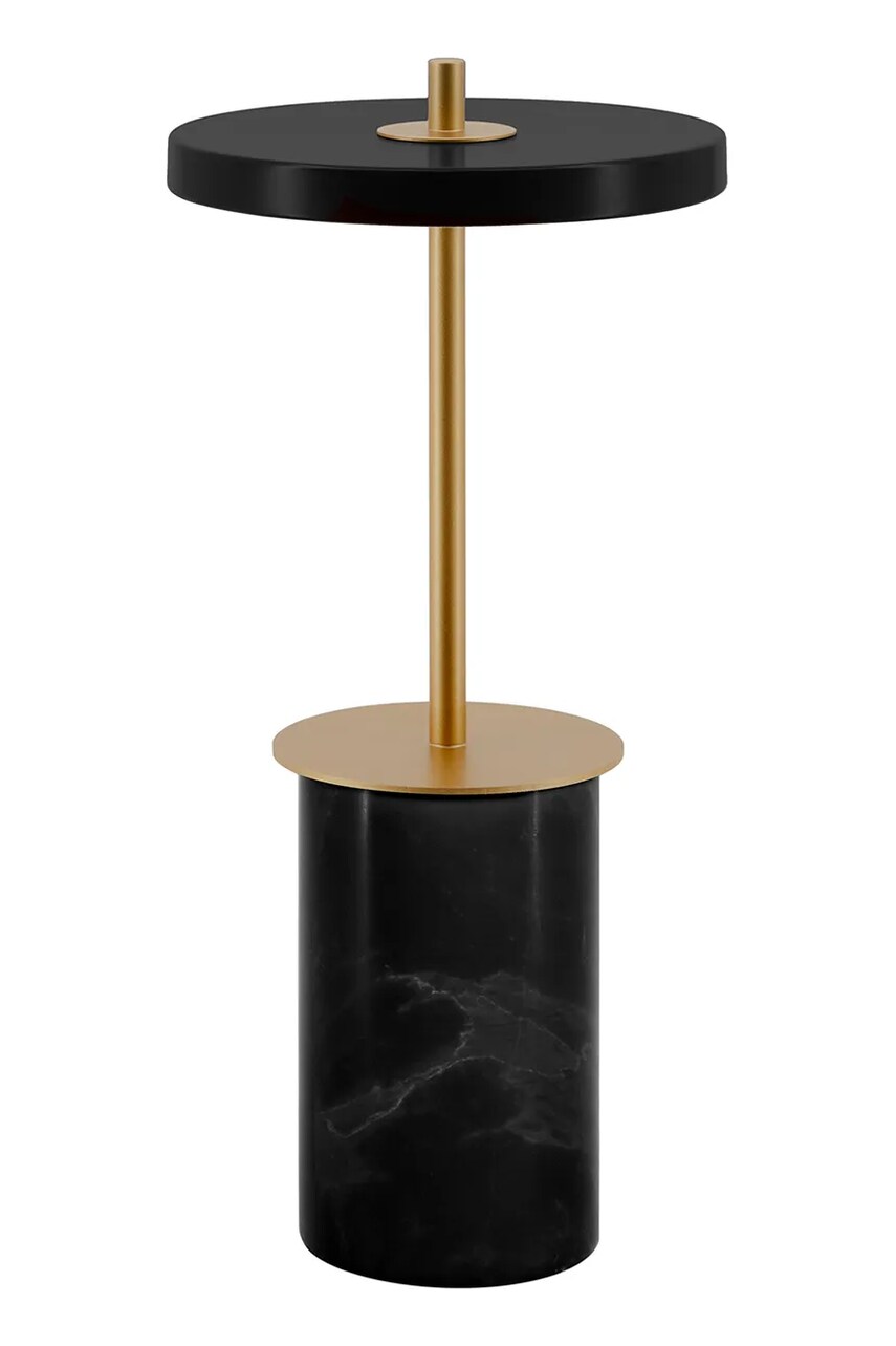 Umage lampă de masă led fără fir Asteria Move Mini culoarea negru