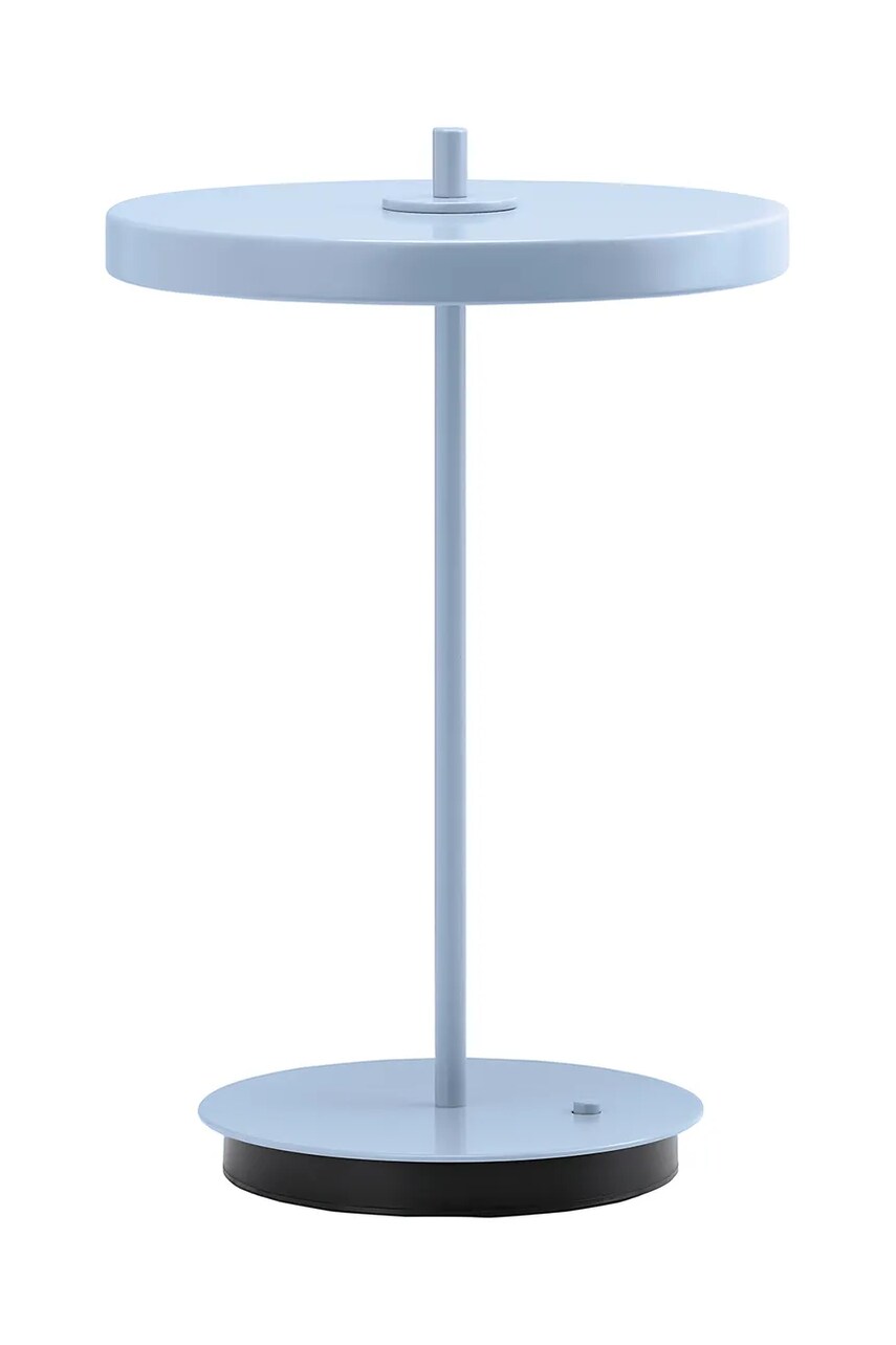 Levně Bezdrátová stolní LED lampa Umage Asteria Move modrá barva