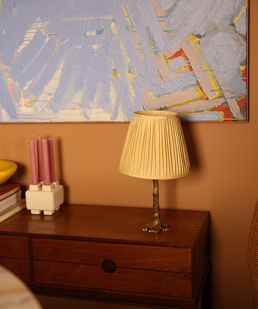 Βάση για επιτραπέζιο φωτιστικό Doing Goods Misty χρώμα: κίτρινο φωτογραφία