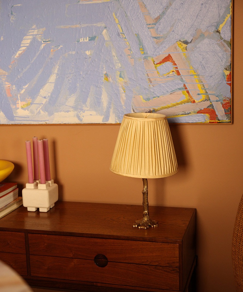 Αμπαζούρ Doing Goods Kiara Lampshade χρώμα: μπεζ φωτογραφία