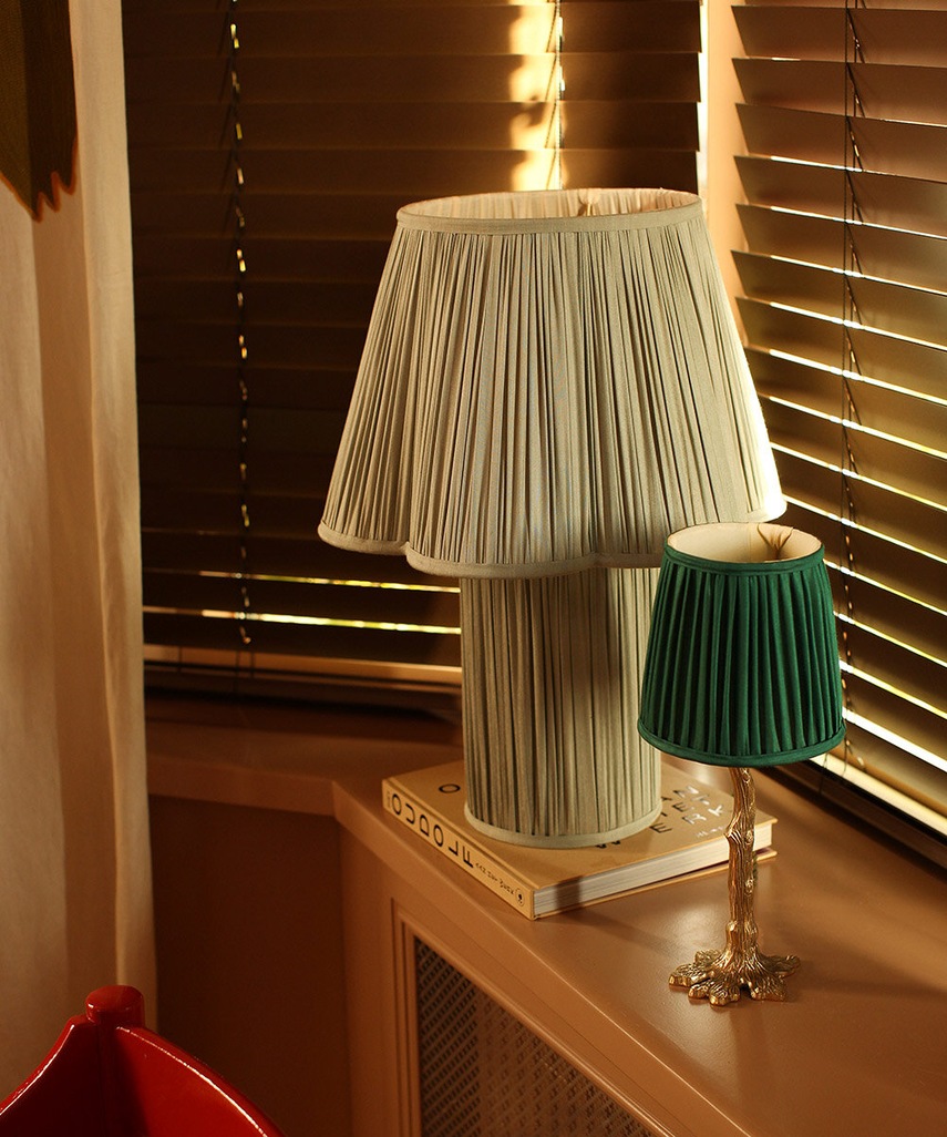 Αμπαζούρ Doing Goods Kiara Lampshade χρώμα: πράσινο φωτογραφία