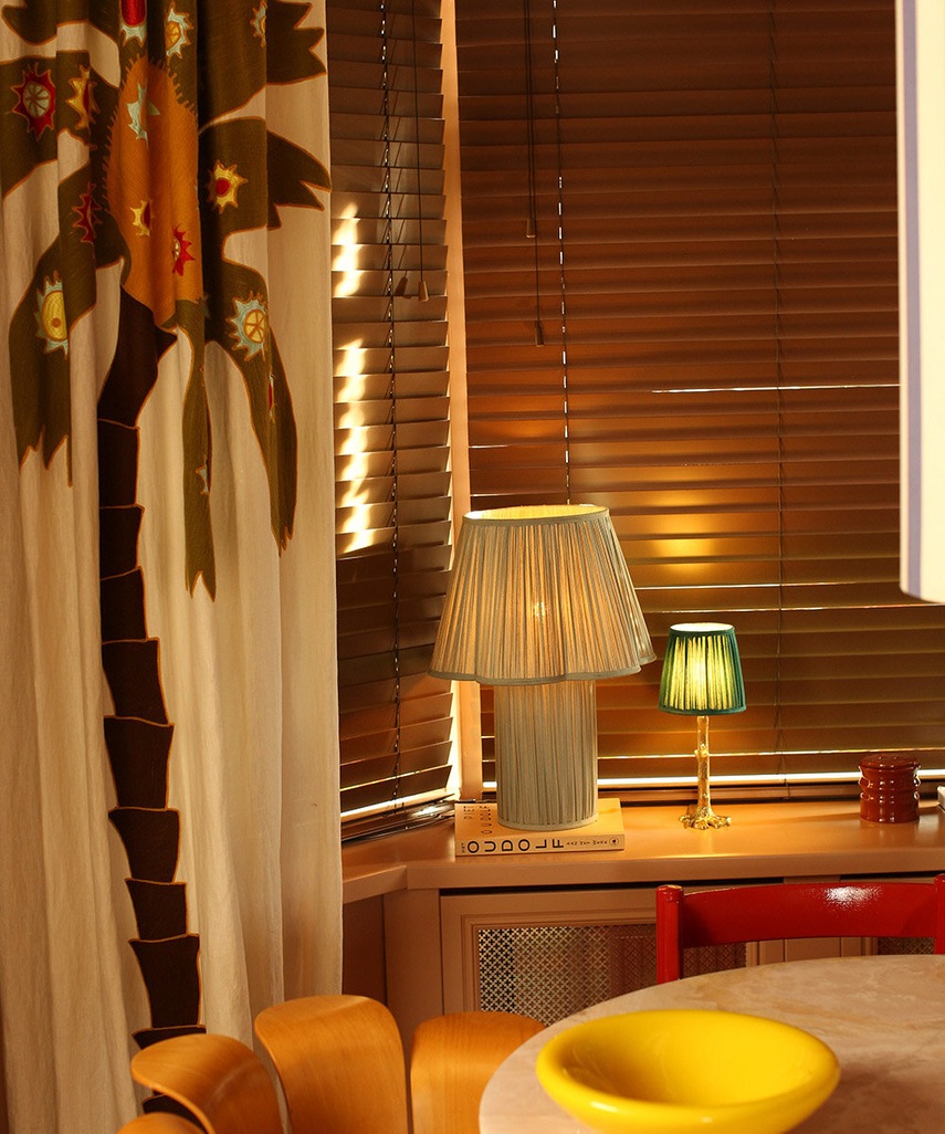 Αμπαζούρ Doing Goods Kiara Lampshade χρώμα: πράσινο φωτογραφία