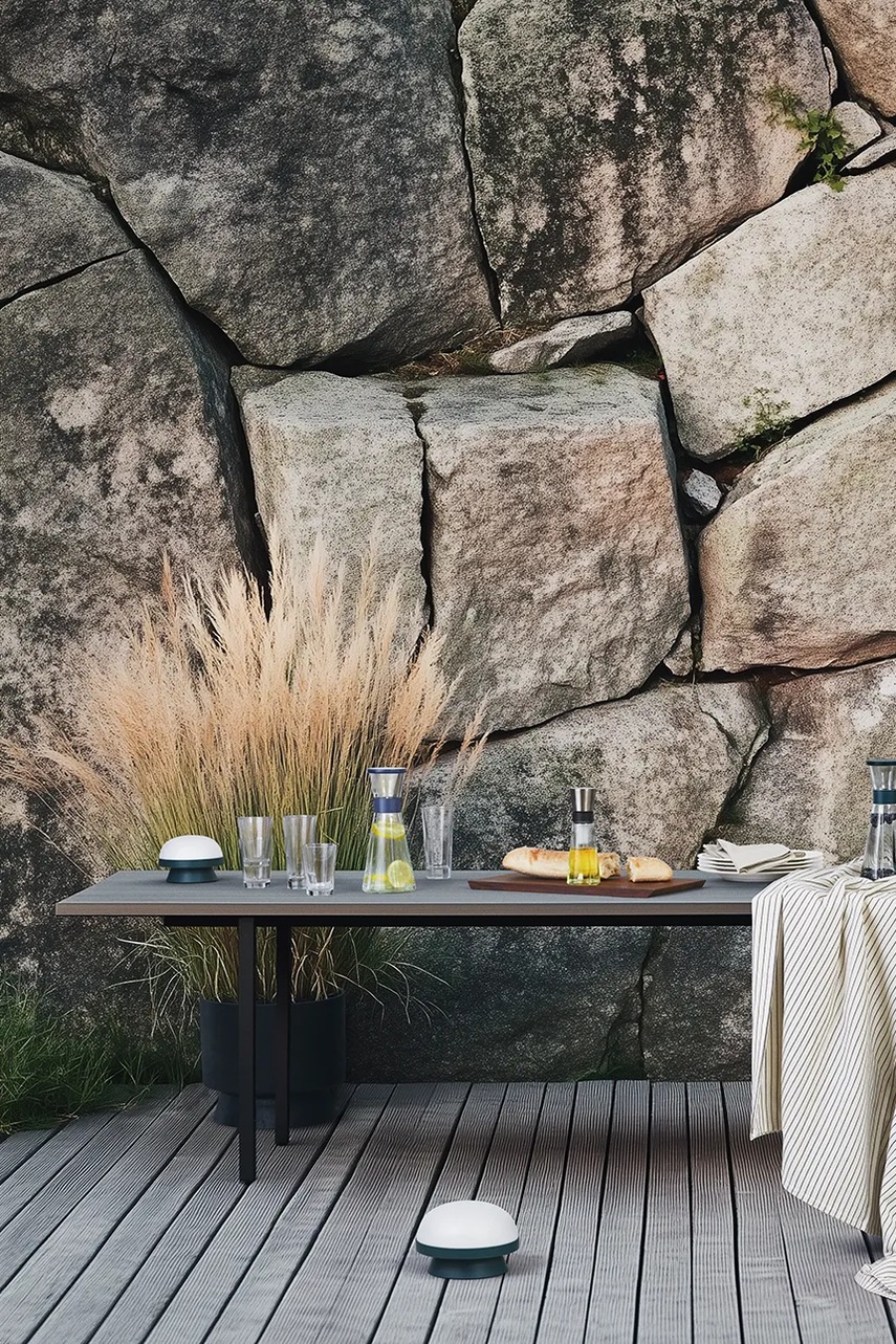 Ηλιακή λάμπα led Rosendahl Soft Spot Solar Dots 21 cm χρώμα: πράσινο φωτογραφία