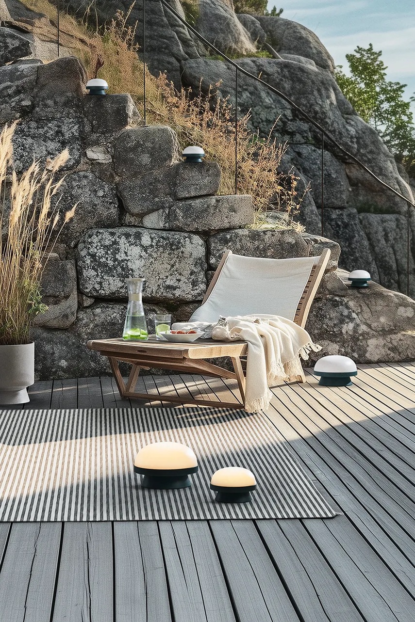 Ηλιακή λάμπα led Rosendahl Soft Spot Solar Dots 21 cm χρώμα: πράσινο φωτογραφία