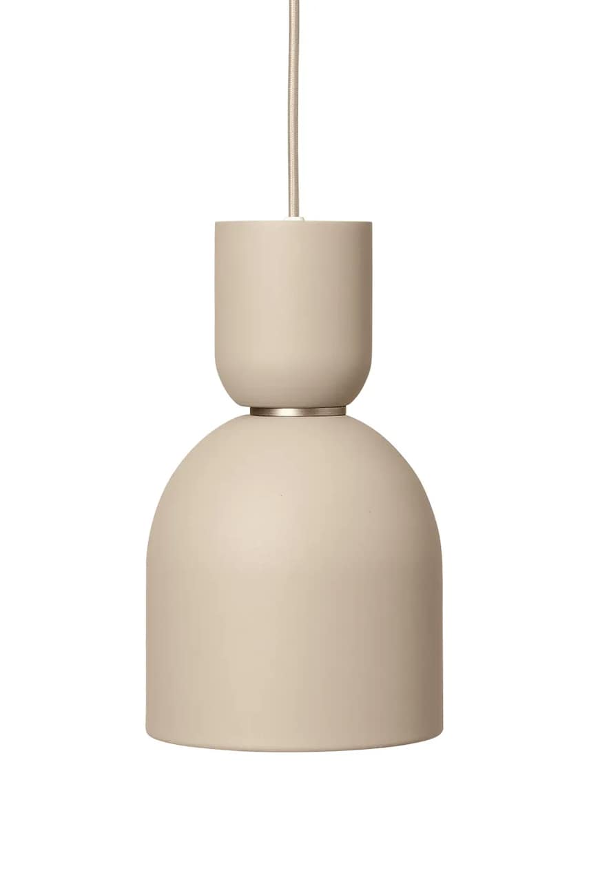 Levně Závěsná lampa ferm LIVING Collect béžová barva
