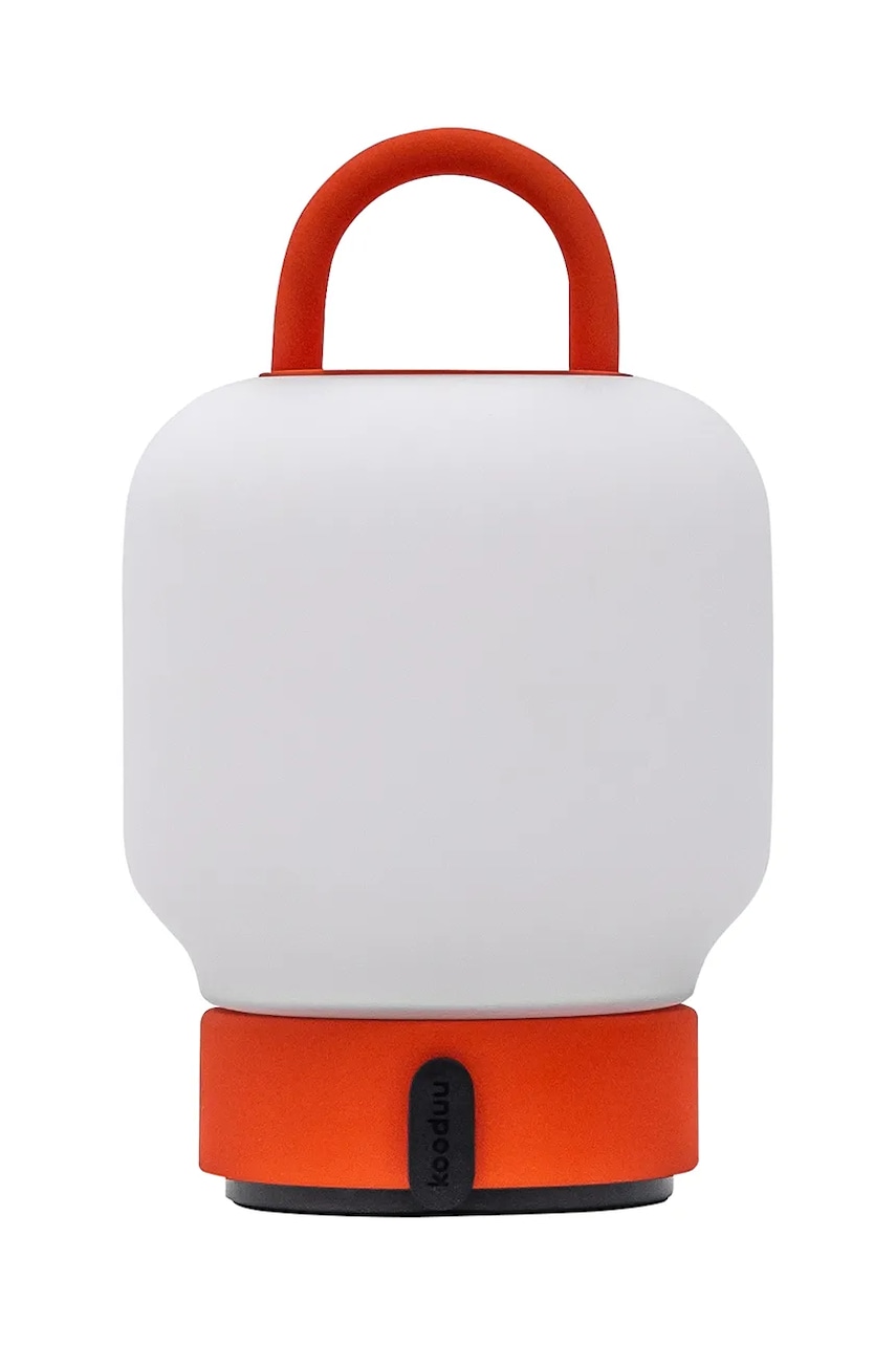 Kooduu lampă de masă led fără fir Loome 21 x 12 cm culoarea portocaliu
