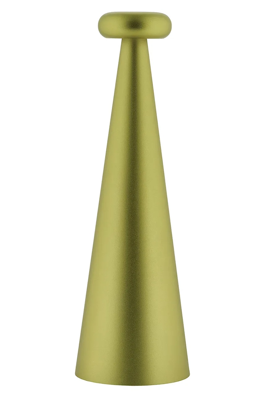 Alessi lampă de masă led fără fir Bedin 26,1 cm culoarea verde