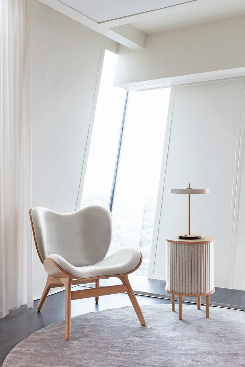 Επιτραπέζιο φωτιστικό led Umage 41 cm χρώμα: άσπρο φωτογραφία