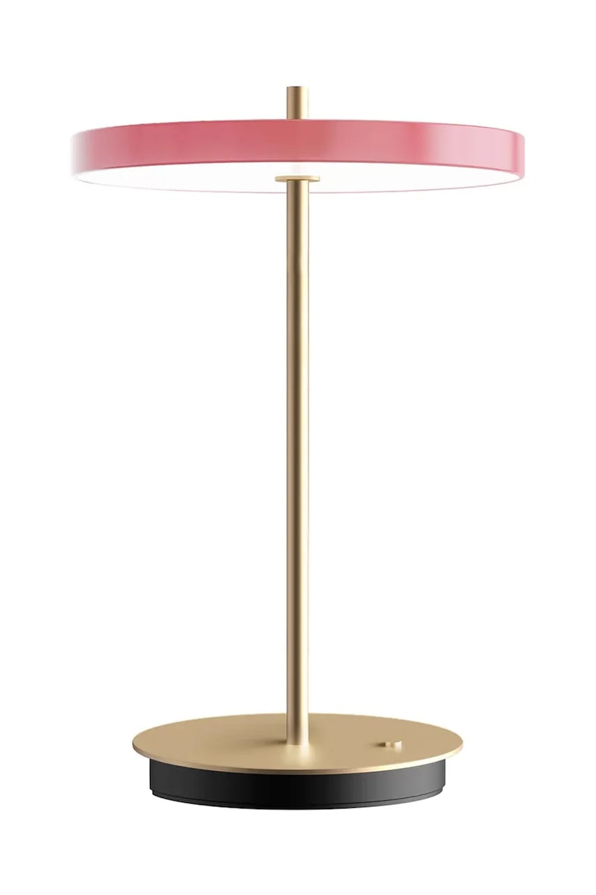 Настольная беспроводная led лампа Umage Asteria Move 30,6 cm цвет розовый Настольная беспроводная led лампа Umage Asteria Move 30,6 cm цвет розовый