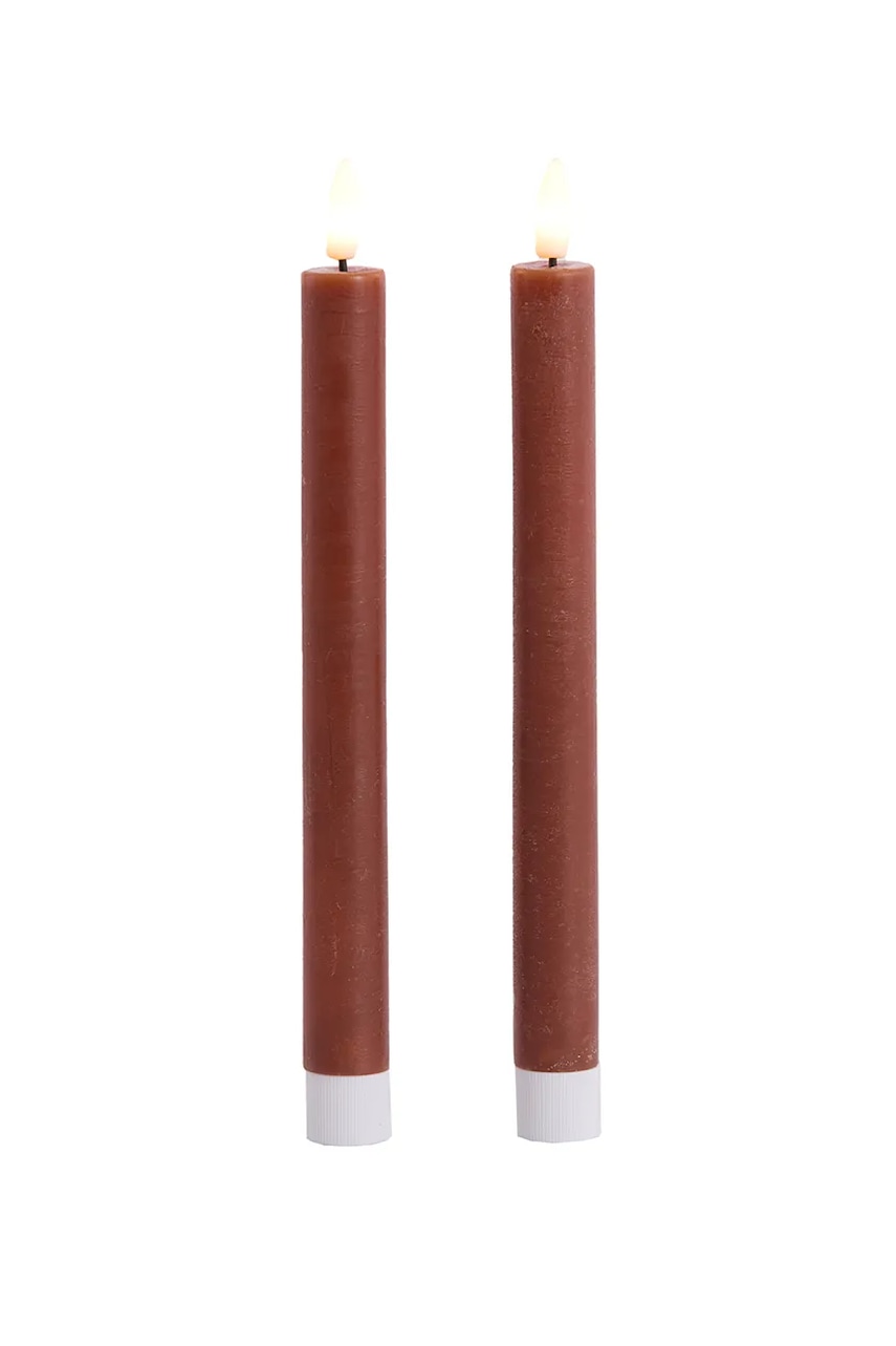 Набор led свечей Light & Living Alira 22 cm 2 шт цвет красный Набор led свечей Light & Living Alira 22 cm 2 шт цвет красный