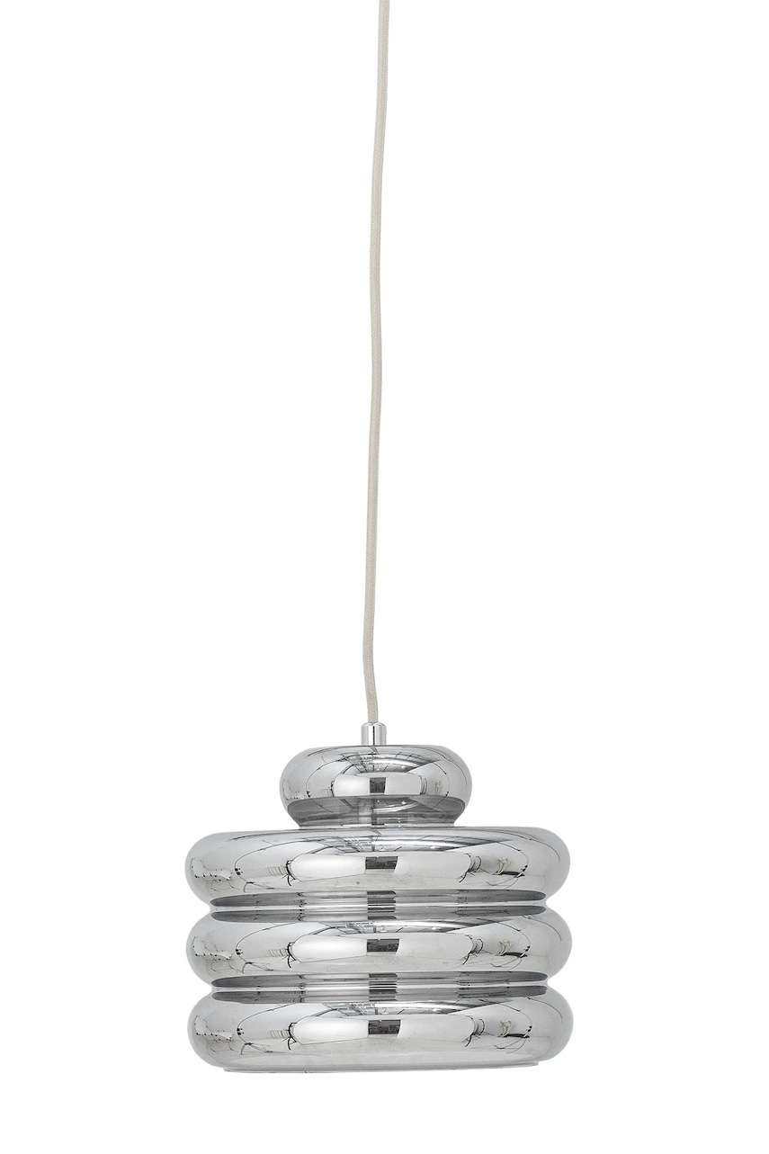 Bloomingville lampă suspendată Spike Pendant Lamp 24 x 20 cm culoarea gri Bloomingville lampă suspendată Spike Pendant Lamp 24 x 20 cm culoarea gri